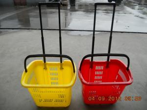 Quality Plastic Supermarket Shopping Baskets wholesale