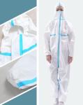 CE FDA Disposable Protective Suit Biological Safety Chemical Medical Coverall