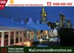 Waterproof cover canopy pagoda party tent with transparent PVC window for luxury