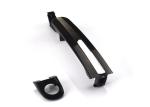 Silver Customized Zinc Alloy Die Casting Handles For Electroplating Parts