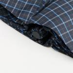 Fully Auto 3 Compact Golf Umbrella , 27 Inches Mens Golf Umbrella Blue Plaid