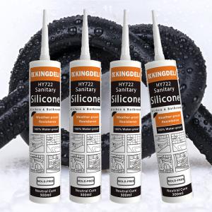Quality 300ml Neutral Adhesive One Component Silicone Sealant Weather Resistance wholesale