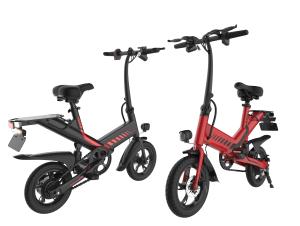 Quality Brushless Motor 350w Folding Motorized Bicycle 12 Inch Lithium Battery Power Supply wholesale