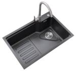 Nanometer Stainless Kitchen Sinks 1mm Thick Commercial Hand Sink Single Bowl