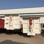 Rear Dump Trailers 3 4 Axle 35 40 Cubic Meter