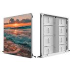 P3.9 Outdoor Fixed LED Display Screen Front Service 1000x1000mm Aliuminum