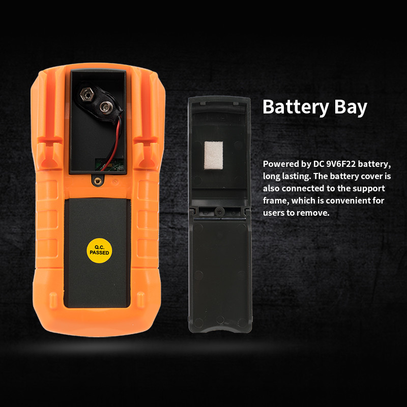 Mini Handheld Digital Multimeter 10A DC Current Measurement Data Hold Meter