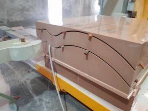 Quality Marble Stone Diamond Wire Saw Machine 3000x2000x1500mm wholesale