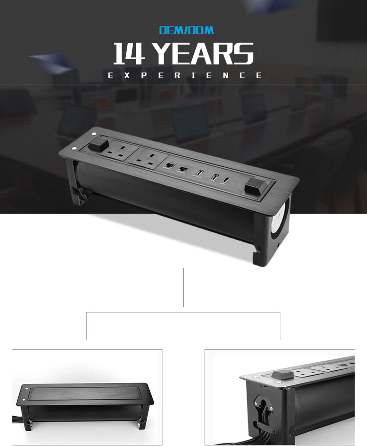 Power Grommet Conference Table Electrical Sockets Removable