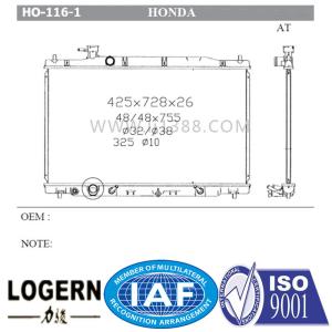 Quality 19010-REZ-A51 HONDA Car Radiator wholesale