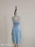 Girls Ballet Outfit Royal Blue Color Lycra Cotton Material