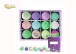 Colorful Art Naturals Bath Bombs Gift Set , Shea Butter Bath Bomb Ball Shaped