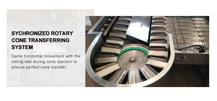 Automatic Productivity Stainless Steel Sugar Cone Machine
