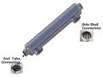Stainless steel shell tube water heat exchanger for Swimming Pools