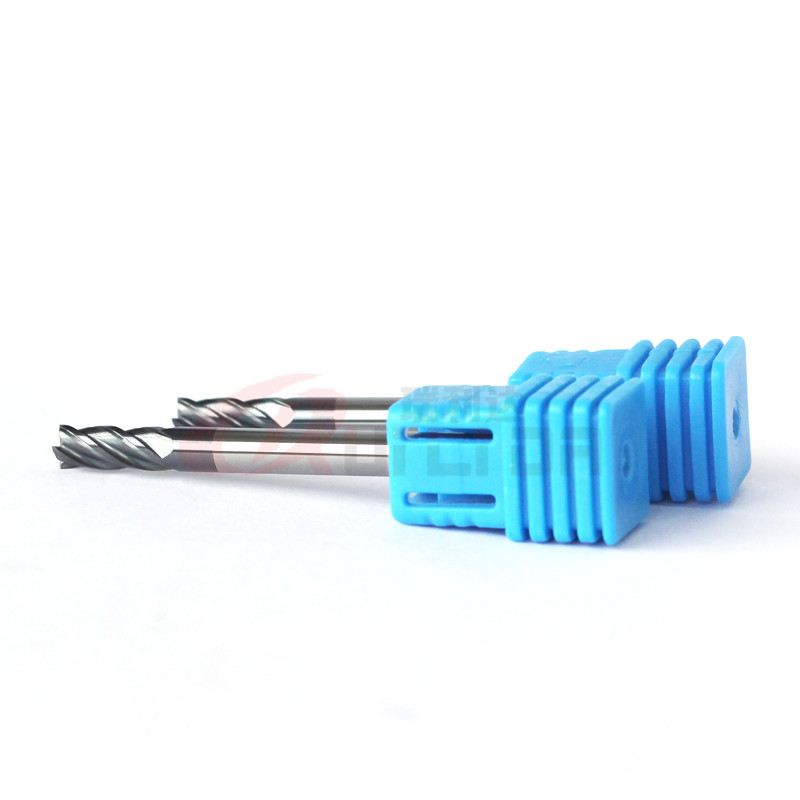 1/2 Inch 1/8" Solid Carbide End Mill Acrylic 4Fl Imperial Milling Cutters AliTiN Coating