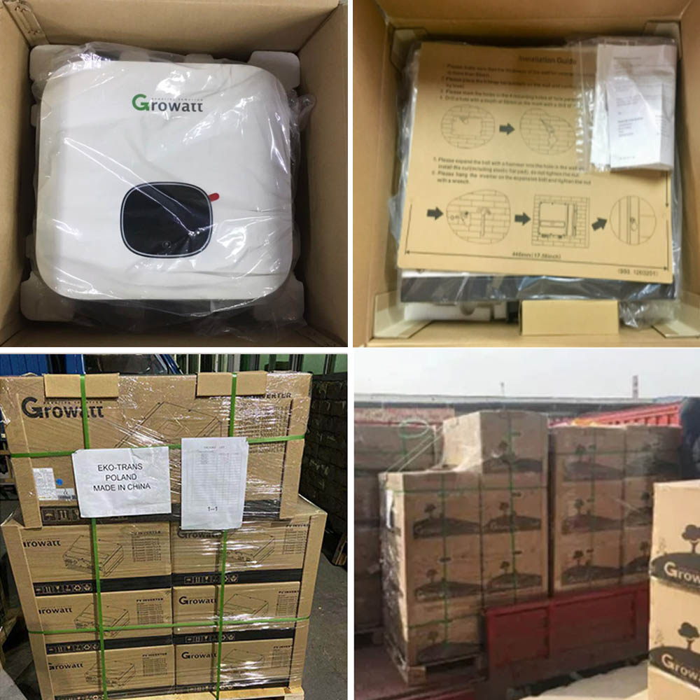 EU Market 10kW 3-Phase Grid Solar Inverter with WiFi Module 230V/400V Output Voltage