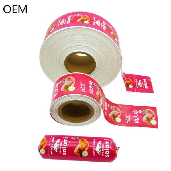Low Price Wholesale Vienna Sausage Casings Flexography Printing Colorful Plastic