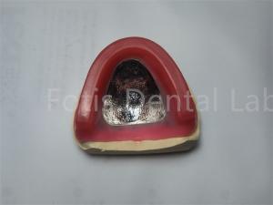 Quality Red Glossy Denture Wax Rims Occlusal Contour Rim Comfortable wholesale