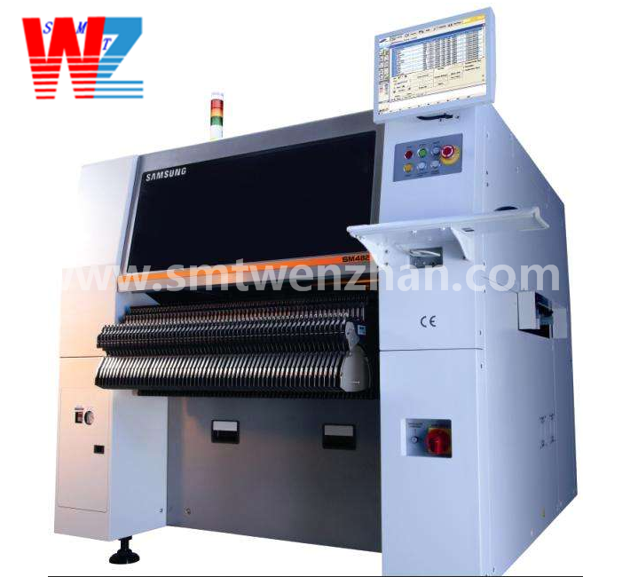 SMT MACHINE SAMSUNG HANWHA SMT SM482Plus Pick And Place Machine