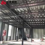 Customized Prefab Metal Office Buildings , High Strength Steel Building