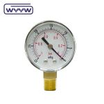 Precision Vacuum Pressure Gauge Meter Bottom / back Mounting