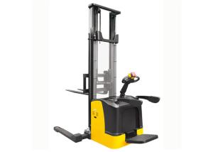 Quality Straddle Legs Electric Walkie Forklift , Adjustable Electric Powered Forklift wholesale