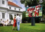 Customized Slim Triangle Outdoor Advertising Led Display Board CE FCC ROHS