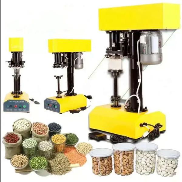 TDFJ-160 Can Seamer Closing Tuna Paste Tin Pet Aluminum Can Sealing seaming
