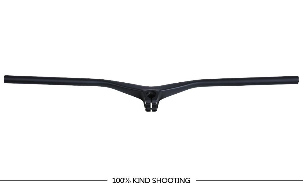 BXT Carbon Road Bike Handlebar T1000 Mountain Bike Integrated Stem Handlebar MTB