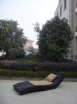 Luxury Contemporary Rattan Sun Lounger For Pool / Garden / Beach