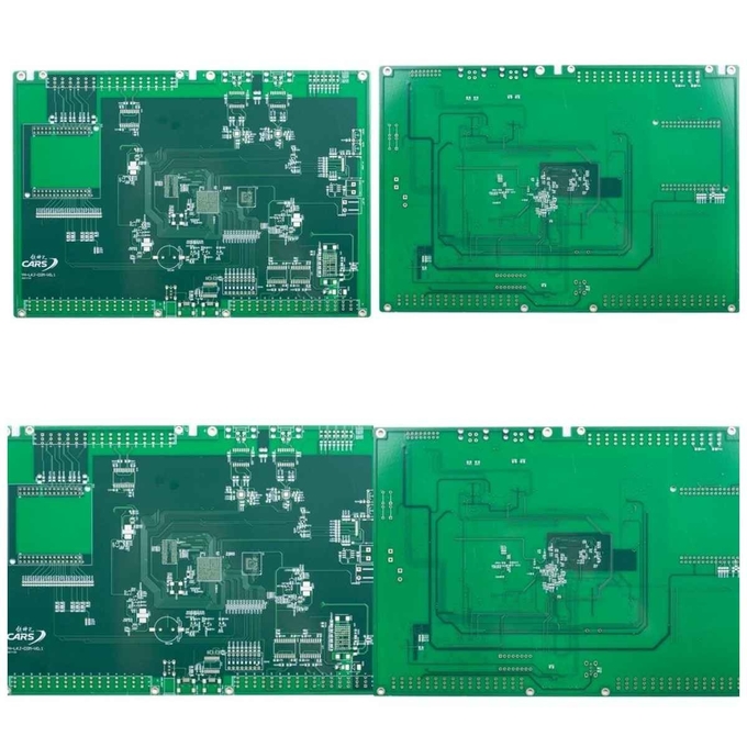 BGA Hdi Printed Circuit Boards Immersion Gold 1.6mm 6 Layer FR4