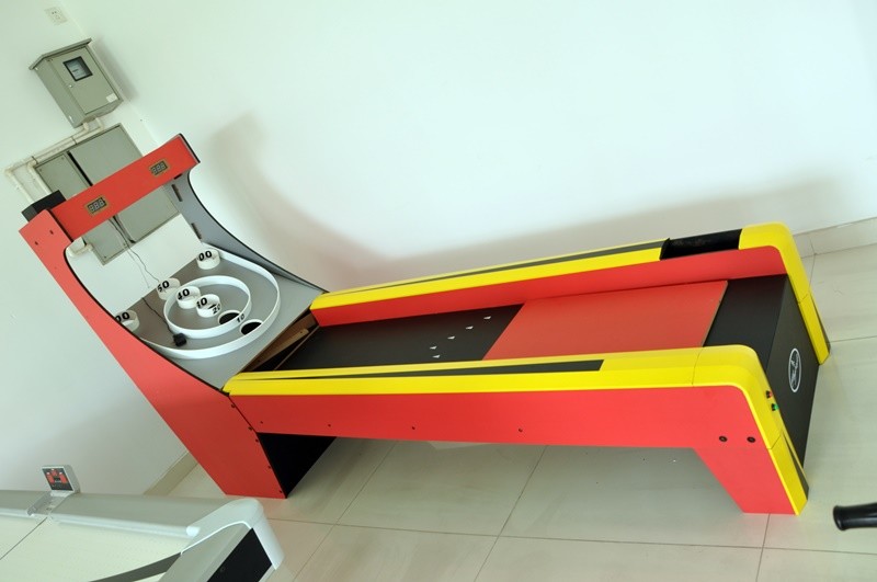 Easy Assemble Standard Foosball Table , MDF Soccer Game Table With Leg Ball Return
