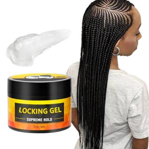 Quality 24 Hours Hold Edge Control Shining Hair Jam Braid 64oz Gel No Flaking Wholesale Braiding Gel Extra Hold For Thick 4C Hair wholesale