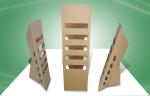 POP Unique Design Strong Paper Cardboard Free Standing Retail Display Units