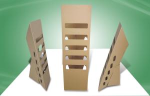 Quality POP Unique Design Strong Paper Cardboard Free Standing Retail Display Units wholesale
