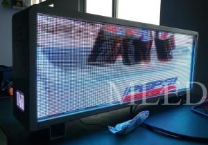 Quality Popular rgb Slim taxi top advertising light box 5mm Pixel Pitch wholesale