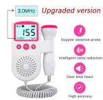 Portable Fetal Doppler Heart Monitor Baby Pocket Doppler Monitor For Pregnancy