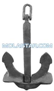 Quality Stocklees Steel Boat Use For Heavey Duty Hall Anchor For Marine Stockless Hall Anchor wholesale
