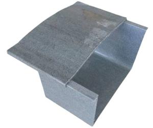 Quality Grey Colour Steel Simulated FRP Cable Tray Customized Angle Trunk wholesale