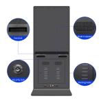 43 Inch Interactive Digital Signage Display Floor Standing Wifi 4g Android 5x 6x