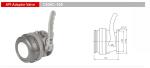 API Adaptor Valve / ADR Valves Truck Parts And Accessories GETC806C -100