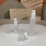 15ml 30ml 50ml Airless Vacuum Pump Bottle Frosted Matt For Lotion Cream