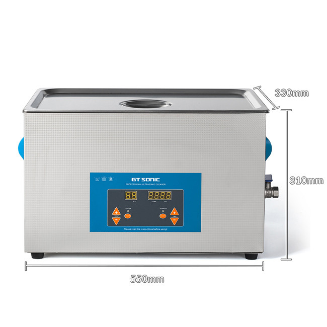 Classic VGT Series Ultrasonic Cleaner With LED Display Timer And Temperature 20L Cleaning Machine