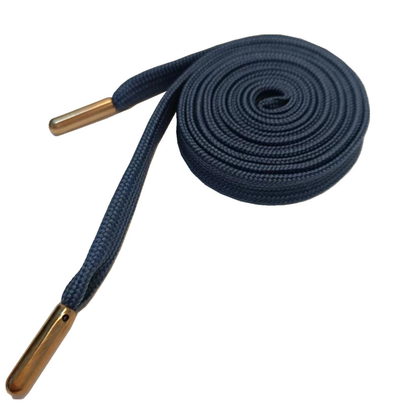 Custom Twisted Sneaker Designer Shoestrings Shoelaces For Hoodie Drawstring With Metal Tips