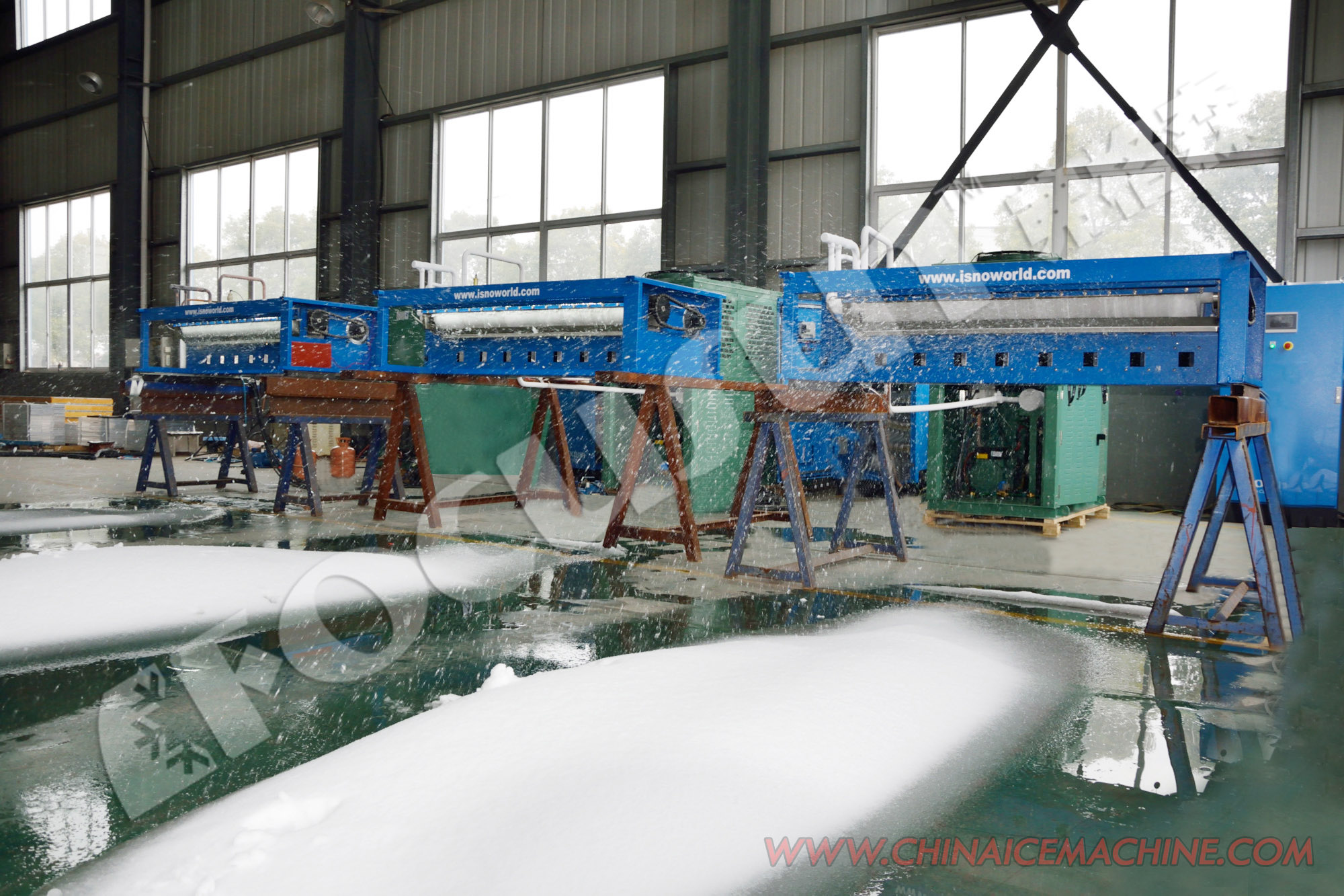 1500kg Automatic Scenery Snow Falling Machine with Video Outgoing-Inspection Provided