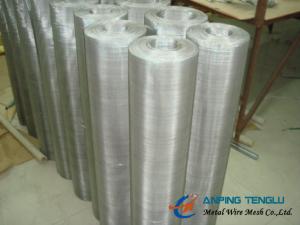Quality Coarse Mesh 60mesh AISI/SUS300 Series Filter Cloth, 1.2m×30m In Stock wholesale