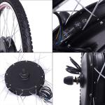 E Bike Wheel 26 Inch1500W Electric Bike Hub Motor , Bicycle Electric Conversion