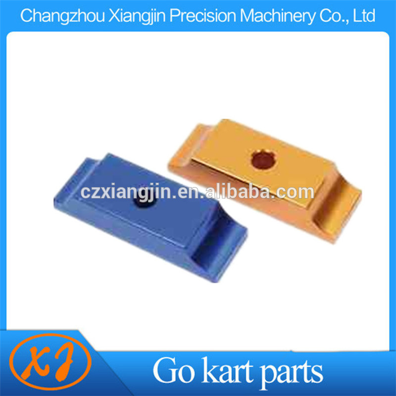 CNC Machined Anodized 28mm 30mm 32mm Go Kart Enigne Mount Lower Clamp