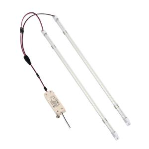 Quality 36w Non Dimming LED Magnetic Retrofit Kit DLC Listed 4ft 2 Strips Kits wholesale