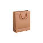 Reusable 250gsm Kraft Spot UV Paper Shopping Bag